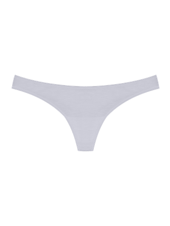 White Modal Thong Panties