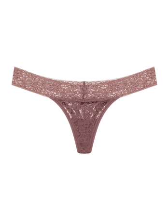 Lilac Volga Lace Thong Panties