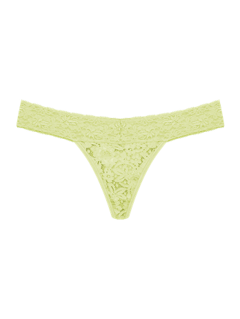 Maca Green Lace Thong Panties