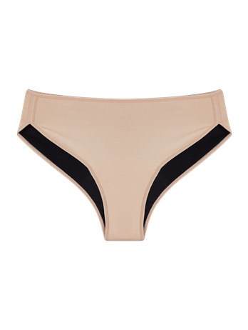 Boyshort Absorbent Panties - Fluxo Intenso Flow Beige Ballet